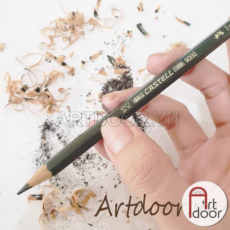 Bút chì phác thảo FABER CASTELL 9000 chống gãy (cây lẻ)