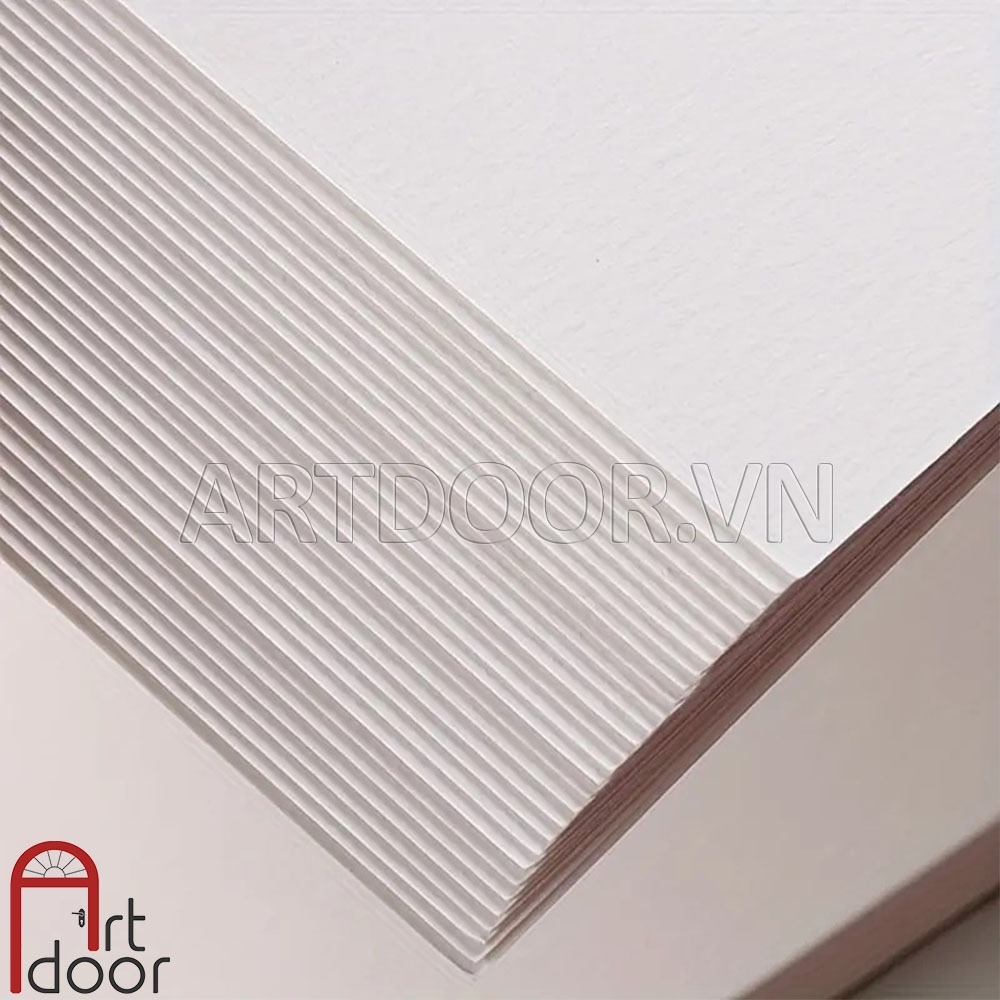 Sổ vẽ màu Nước GIORGIONE Pad dạng Xé dày 200~300gsm (vân nổi Cold)