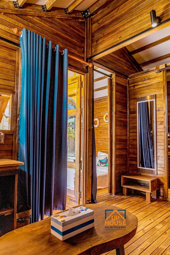 nhà gỗ 100 triệu