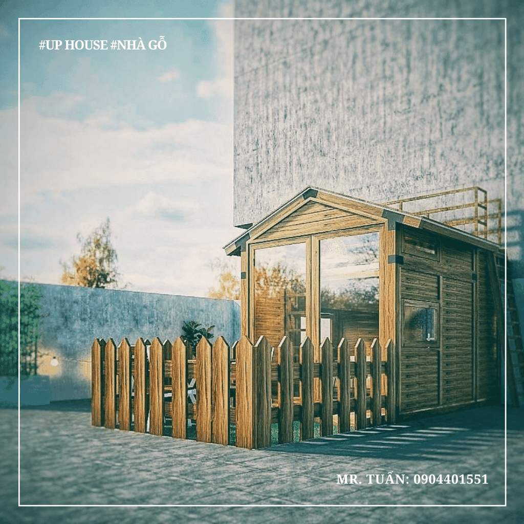 nhà gỗ 100 triệu