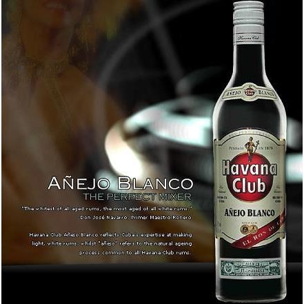 Rượu Havana Club Rum Anejo Blanco