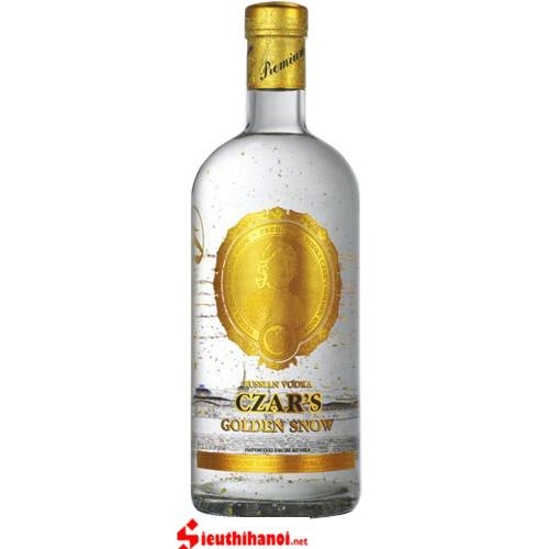 Rượu Vodka Sa Hoàng Tuyết Vàng