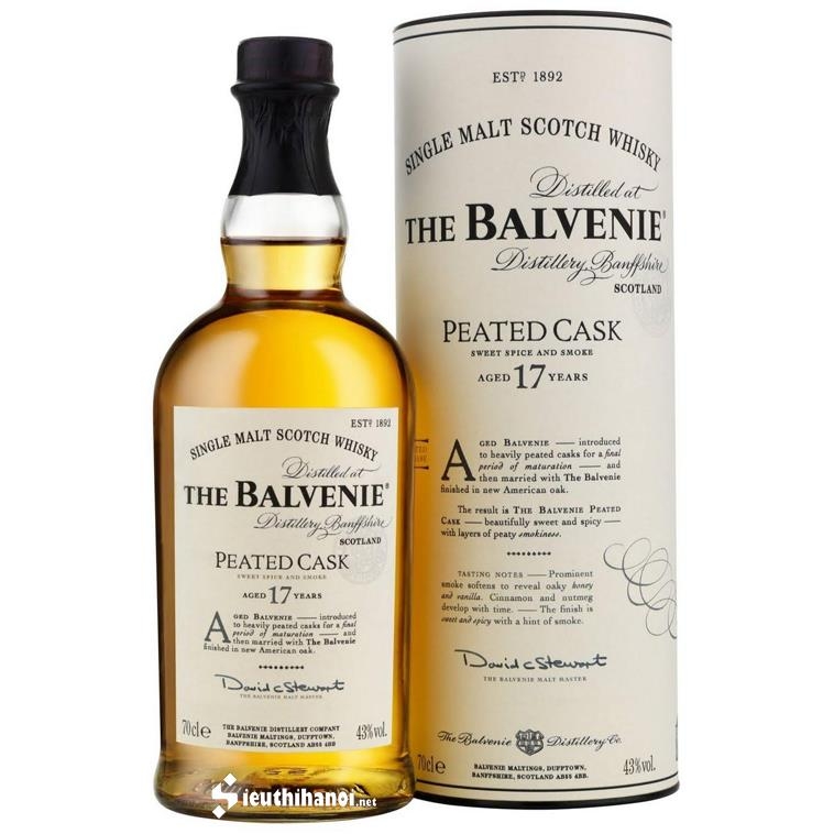 Balvenie 17 Peated Cask