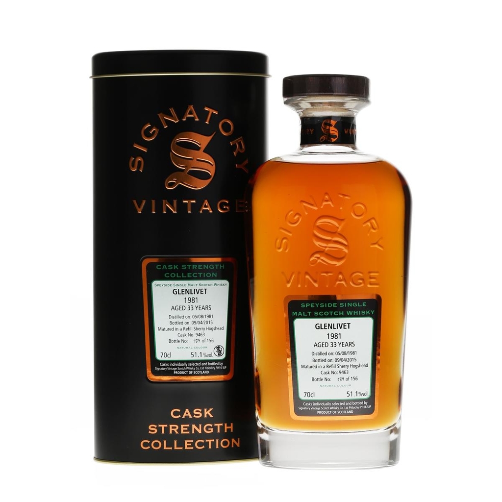 Glenlivet 1981 33 năm