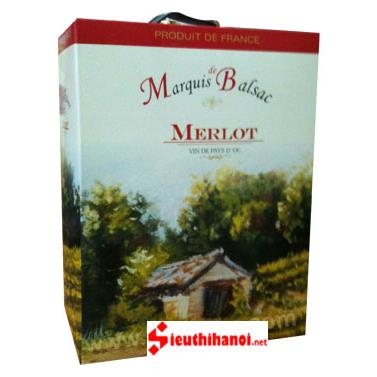 Rượu vang Pháp Marquis de Balsac