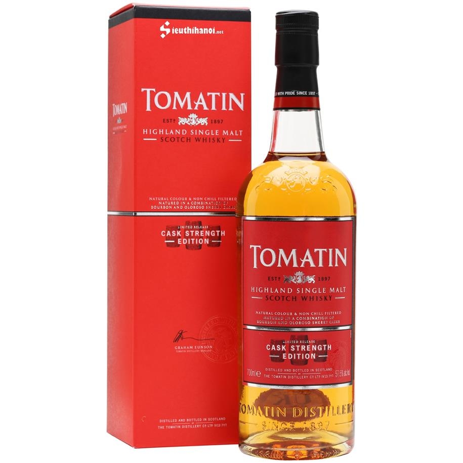 Tomatin Cask Strength Edition