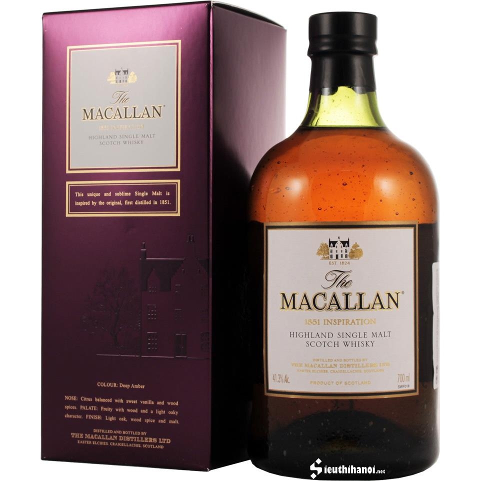Rượu Macallan 1851
