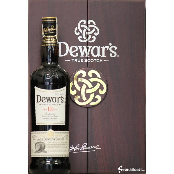 Dewar's 12 - mẫu 2017 Giftbox