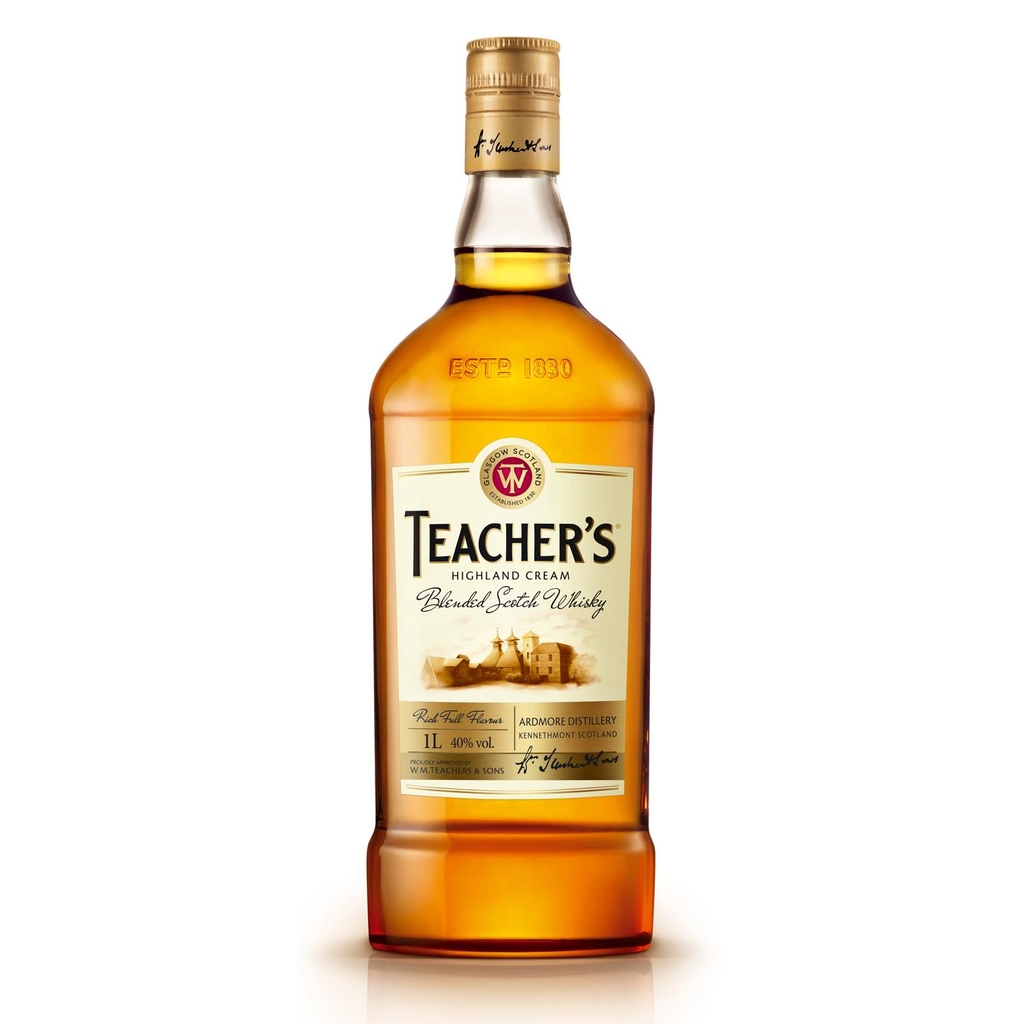 Teacher's HC Scotch Whisky + Hộp quà