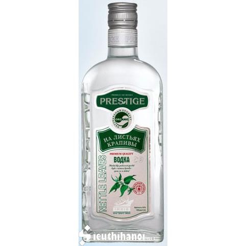 Rượu vodka Bạch dương - chai dẹp