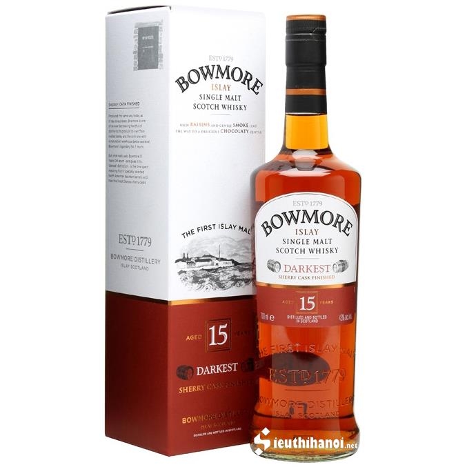 Rượu Bowmore 15 năm