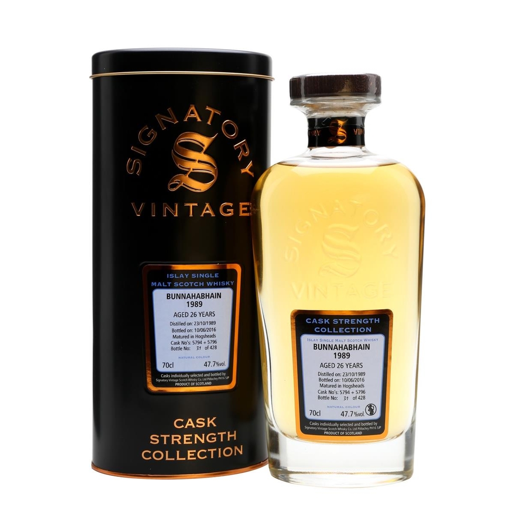 Bunnahabhain 1989 26 năm