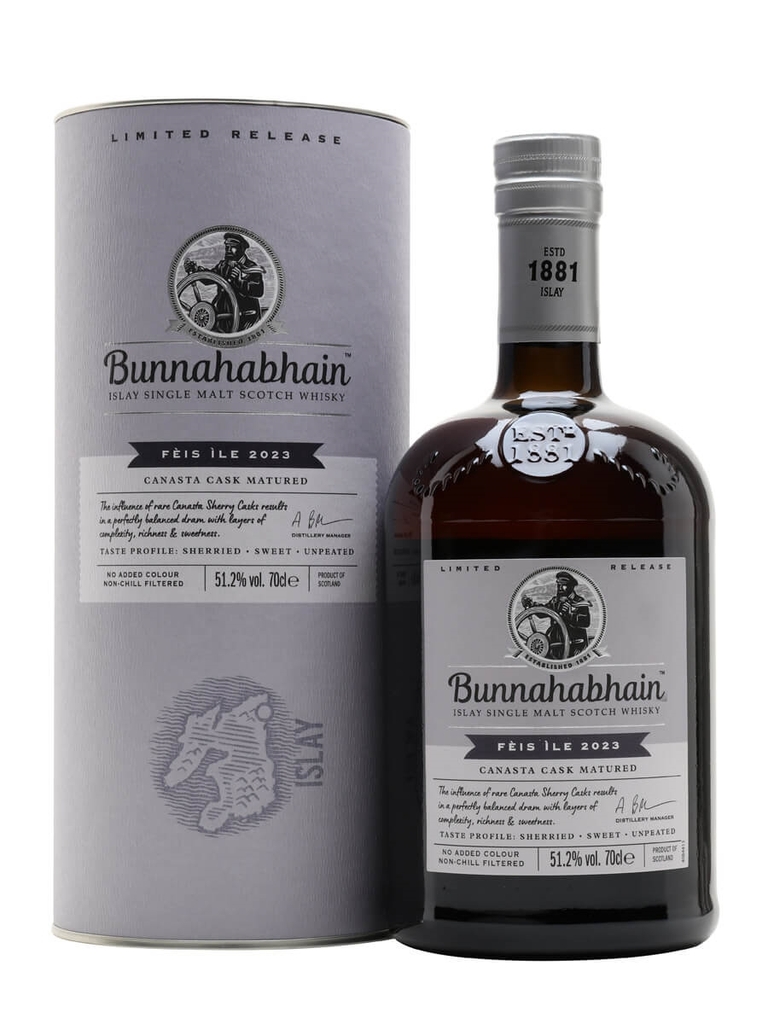 Bunnahabhain Canasta Cask Matured - Feis Ile 2023