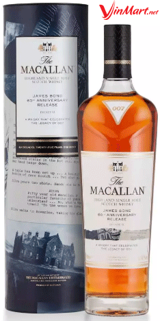 Macallan James Bond 60th Anniversary Release Decade VI