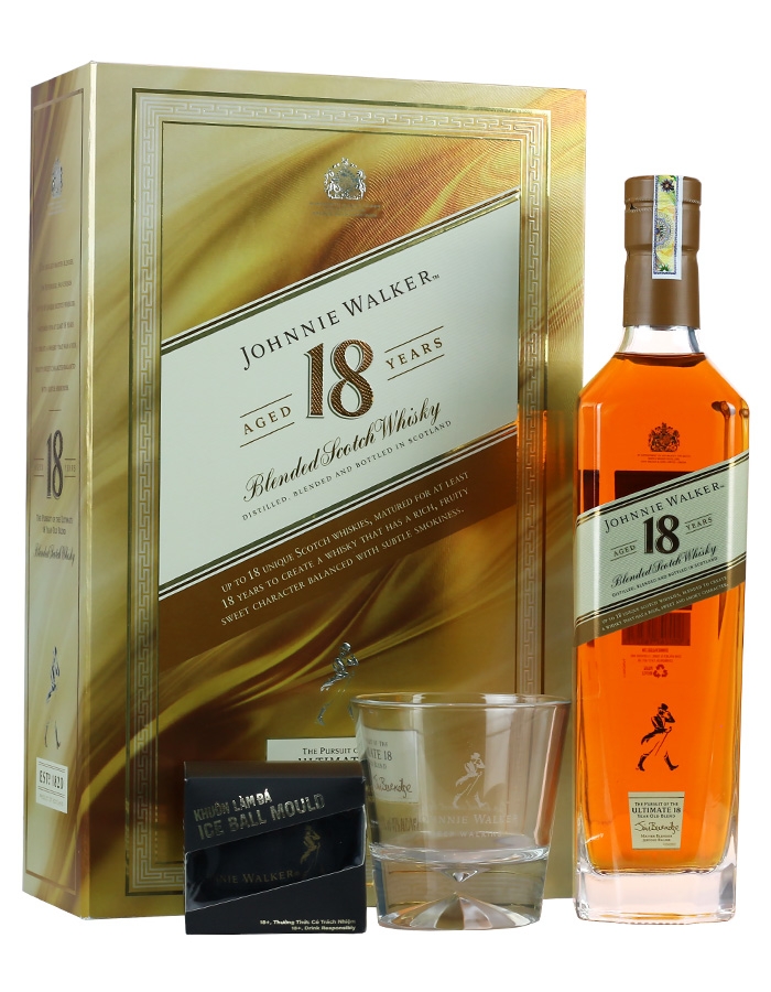 Johnnie walker 18 năm - Hộp quà