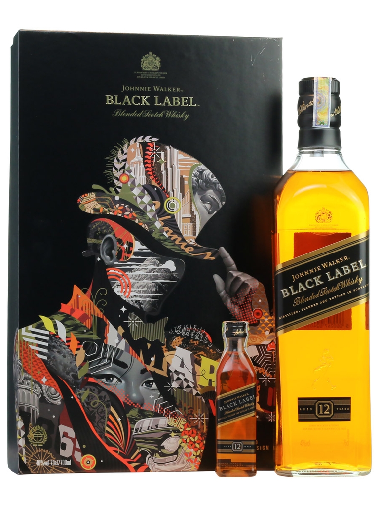 Johnnie Walker Black Label - Hộp quà