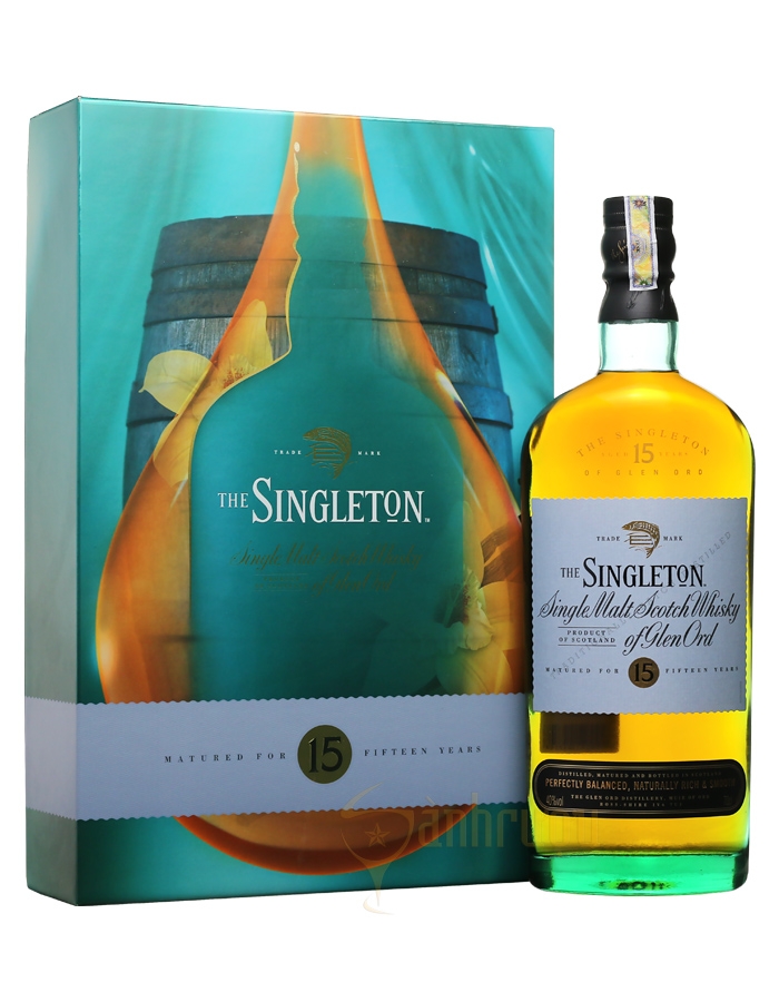 Rượu Singleton 15 năm- Hộp quà