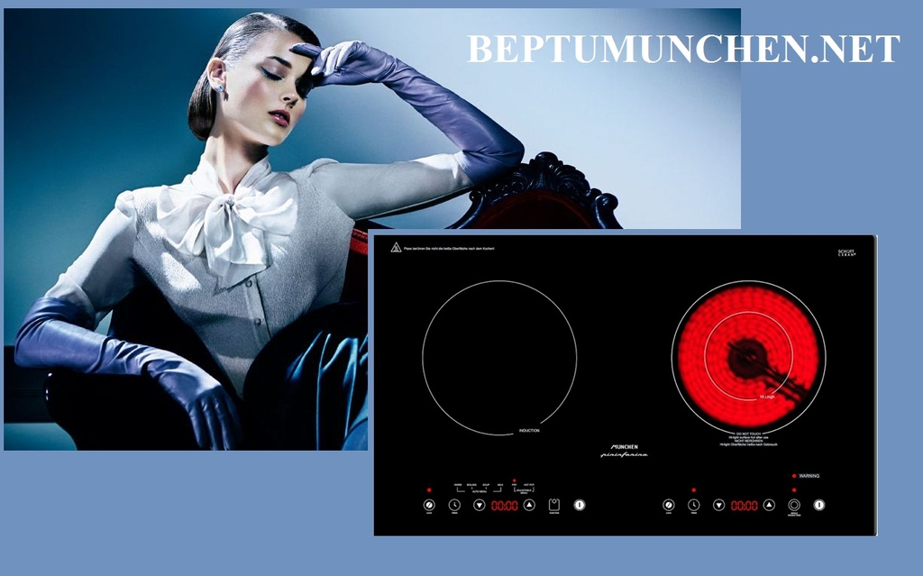 Bếp điện từ munchen mc200i: kiệt tác nghệ thuật