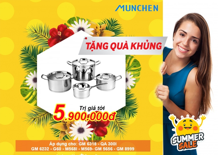 MUNCHEN - Khuyến mãi chào hè 2017