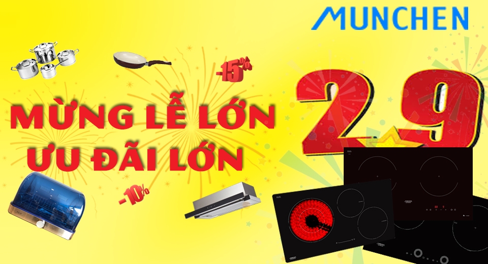Khuyến mãi Munchen 2/9