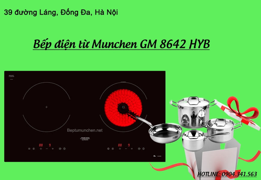 Bếp điện từ Munchen có dùng được nồi thuỷ tinh không?