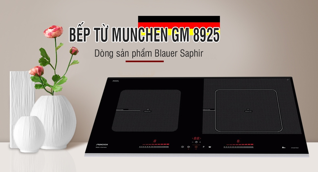 Ai mua bếp từ Munchen GM 8925 thì chú ý những điểm này nhé