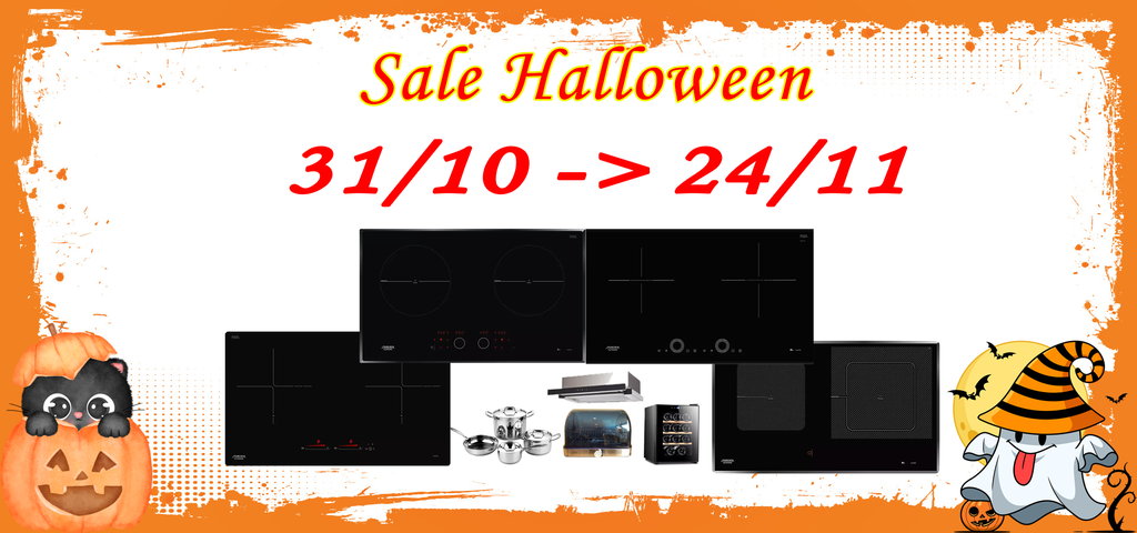 Cơ hội sắm bếp Munchen giá siêu ưu đãi nhân dịp Halloween