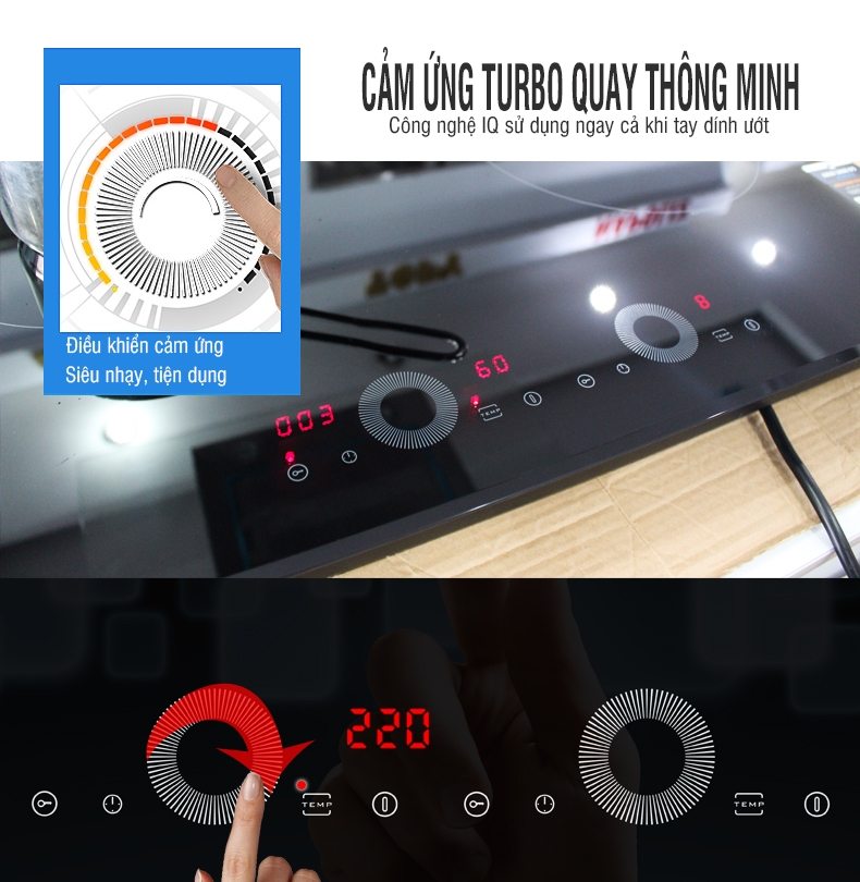 Bếp từ Munchen G60 BK - vang bóng một thời