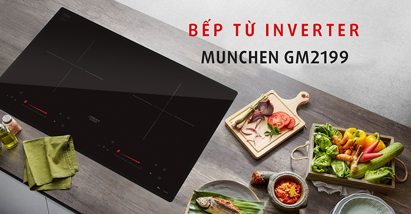 Giá bếp từ Munchen GM2199 hiện tại bao nhiêu? Có khuyến mãi gì không?