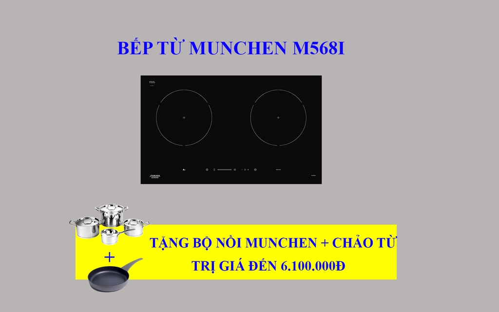 Tại sao bếp từ Munchen M568I lại khiến người dùng phát sốt