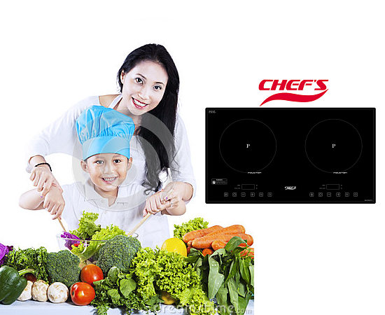 Bếp điện từ Chefs: Dụng cụ tiện ích cho gian bếp của bạn