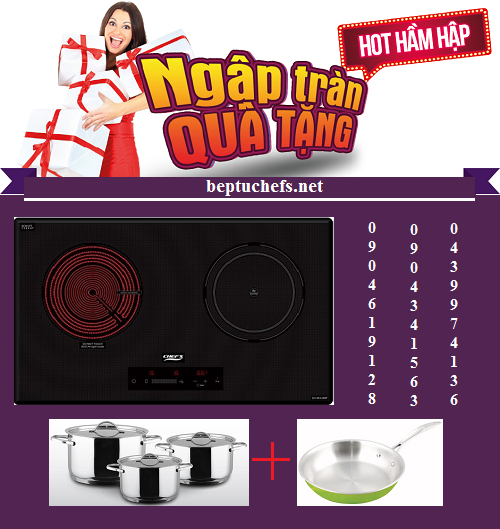 Săn bếp điện từ Chefs EH MIX366P giá rẻ ngay hôm nay