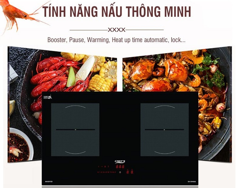 Bếp từ Chefs EH DIH666 hàng chất, giá rẻ đáng đồng tiền