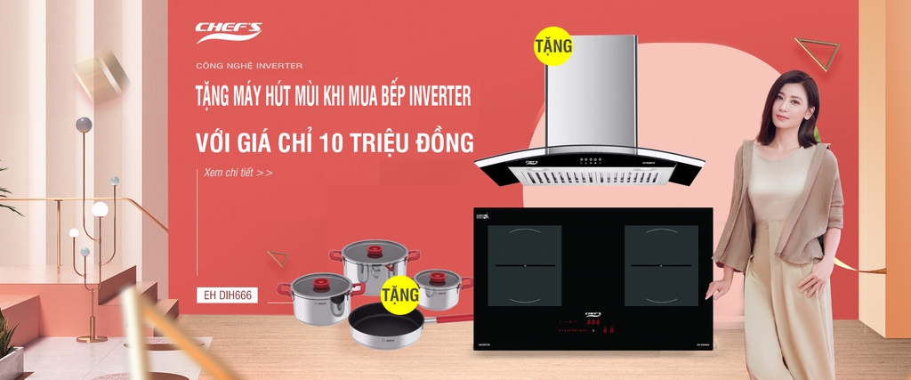 Bếp từ Chefs EH DIH666 vượt mặt các đối thủ