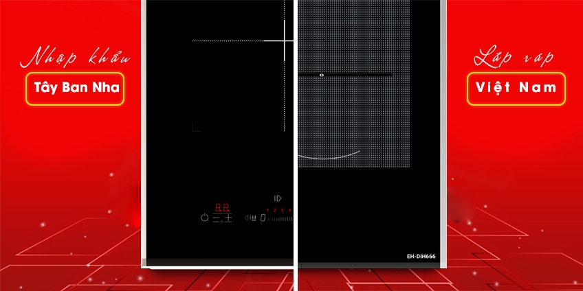 Nên mua bếp từ Chefs nhập khẩu Tây Ban Nha hay lắp ráp Việt Nam có inverter, trong tầm giá 10 triệu