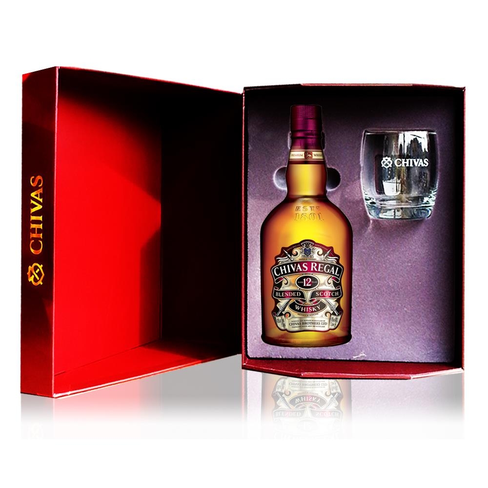 Vỏ hộp quà Chivas 12