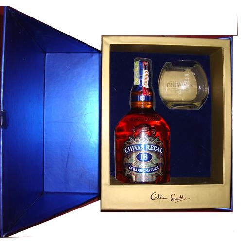 Vỏ hộp Chivas 18