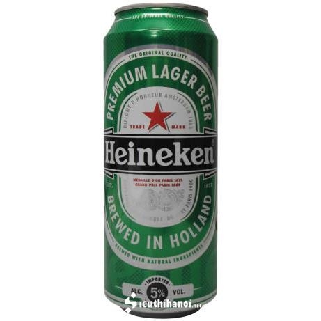 Bia lon Heineken 500ml