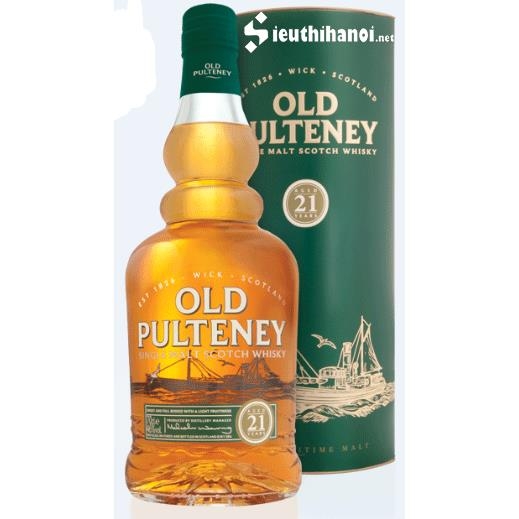 Rượu Old Pulteney 21 năm