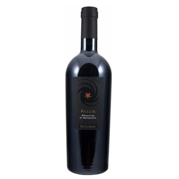 Rượu vang ý Pazzia Primitivo Di Manduria D.O.P 2009