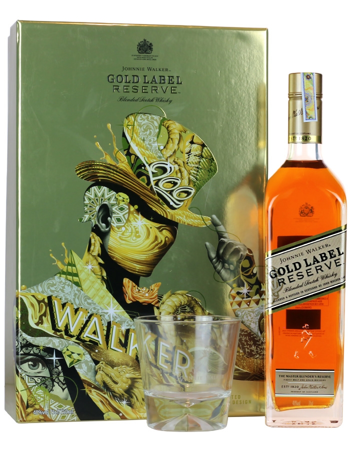 Johnnie Walker Gold Label Reserve - Hộp quà