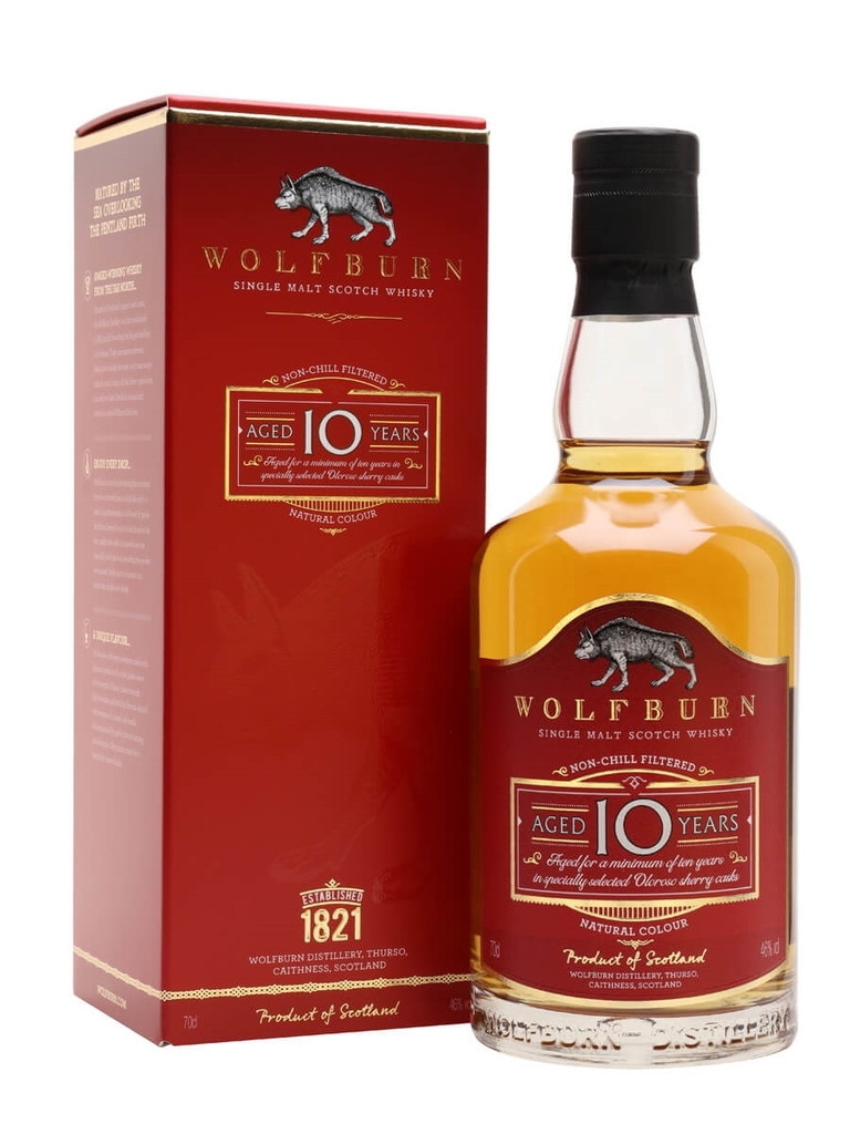 Wolfburn 10 Năm - Oloroso Sherry Cask