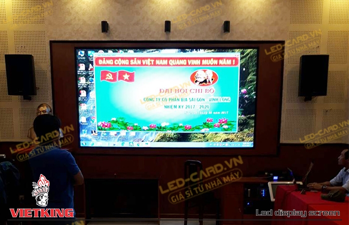 MÀN HÌNH LED BIA SÀI GÒN - VĨNH LONG