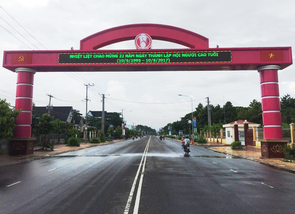Cổng Chào Tân Hồng - Sở Truyền Thông Đồng Tháp