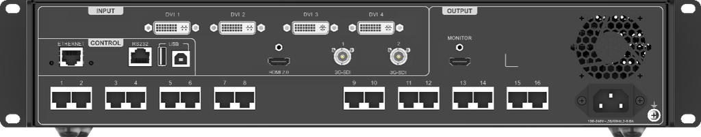 VIDEO PROCESSOR HIKVISION DS-D42V16-N