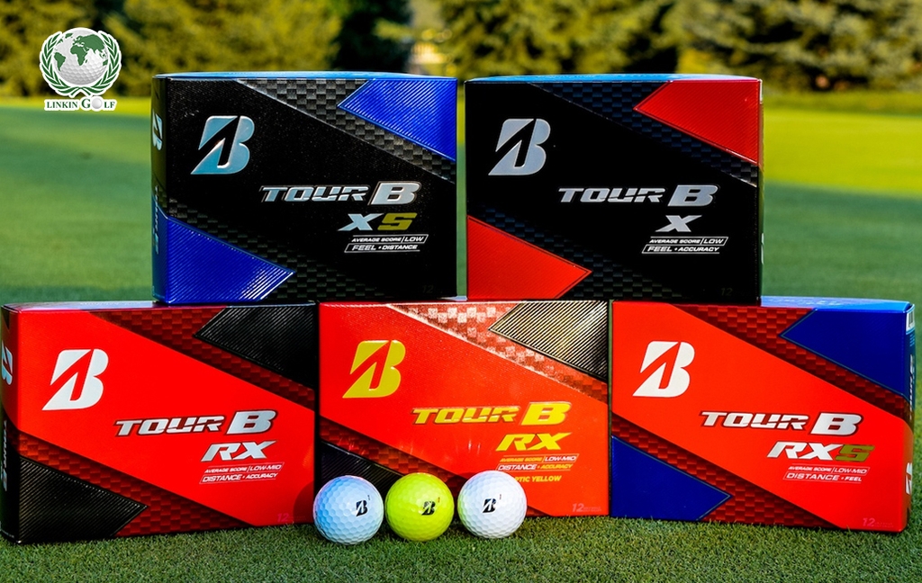 dòng bóng golf cao cấp Bridgestone Tour B (X,XS,RX,RXS)