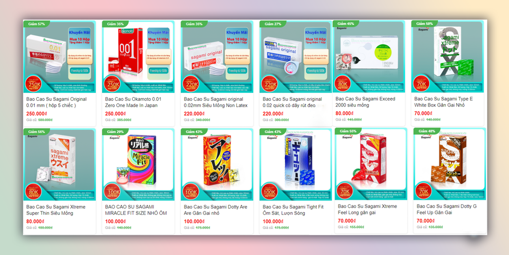bảng-giá-các-loại-bao-cao-su-sagami-chính-hãng