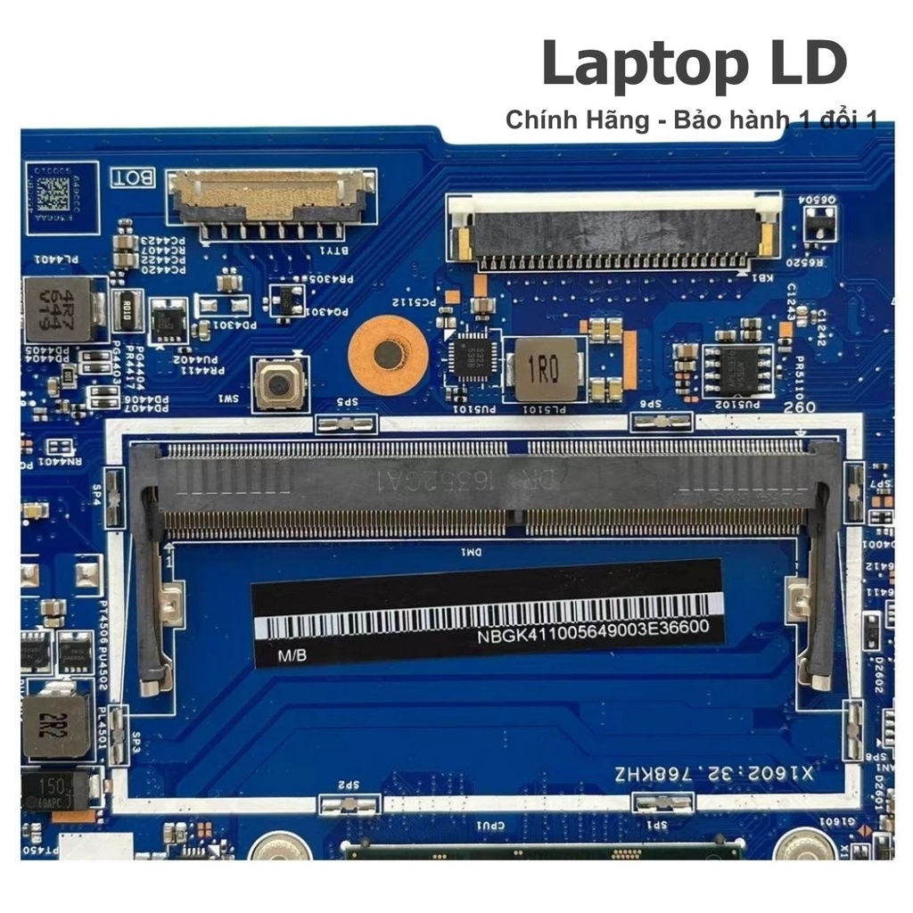 Main Acer Spin 5 SP513-51 CPU i5-7200U 16801-1M