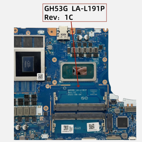 Main Acer Nitro 5 Gaming AN515 57 54MV CPU i5 11400H VGA GTX1660 LA-L191P