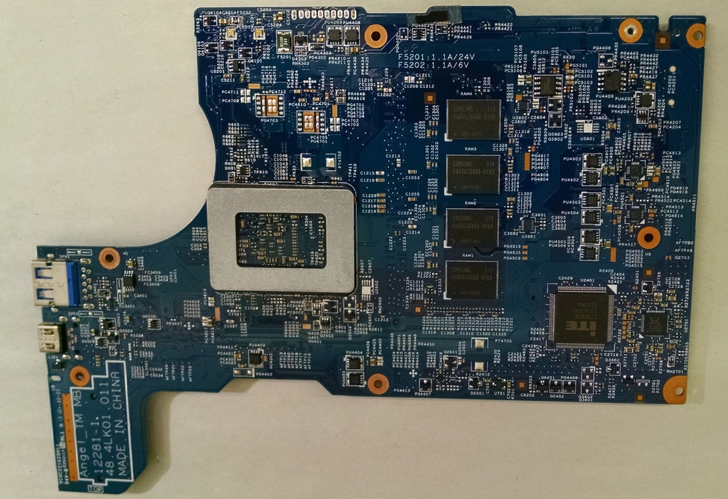 Main Acer Aspire V5-122P AMD A6-1450